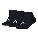 Head Tennis All Sports Sneaker Socks 3P Black